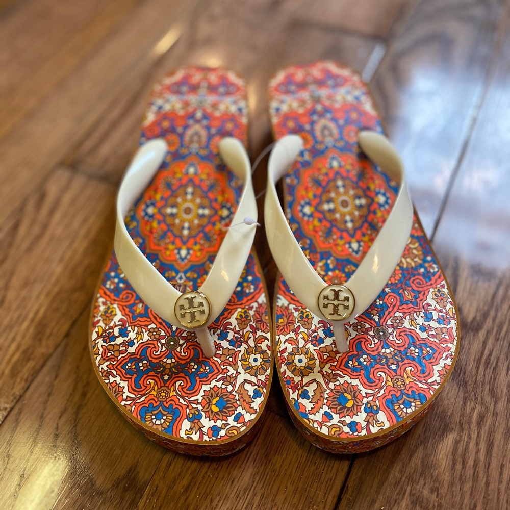Tory Burch wedge flip flop 7
